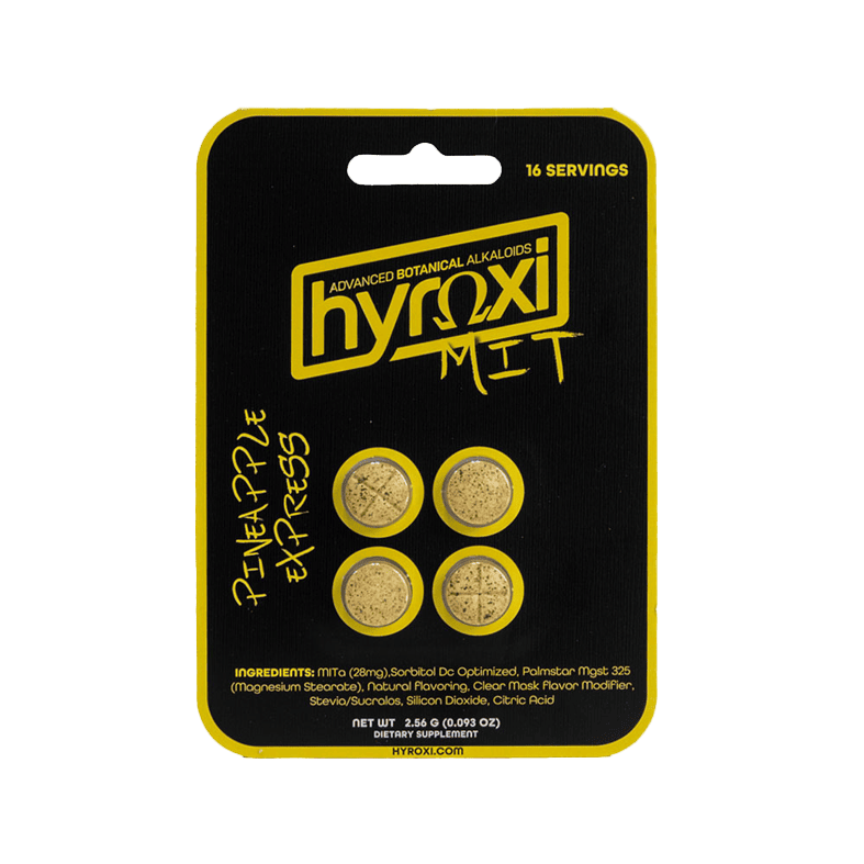 Hyroxi MIT-A Tablets Pineapple Express 4-count blister